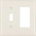 WALL PLATE 2G 1TOGG & 1DECO LA