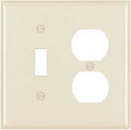 WALL PLATE 2G 1TOGG & 1 DPX LA