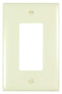 JUMBO WALL PLT 1G 1DECO LT ALM