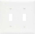 JUMBO WALL PLATE 2G 2 TOGG WHT