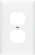 JUMBO WALL PLATE 1G 1DPX WHITE