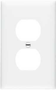 JUMBO WALL PLATE 1G 1DPX WHITE