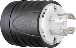 TURNLOK PLUG 4WR 30A 125/250V 