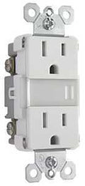 RECEPTCL DECO/NTLT DPX WHT 15A