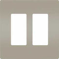 SCRWLS WALL PLATE 2G 2DECO NIC