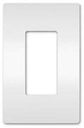 SCRWLS WALL PLATE 1G 1DECO WHT