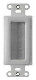 BRUSH STRAP W/O WALL PLATE WHT