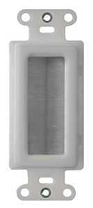 BRUSH STRAP W/O WALL PLATE WHT