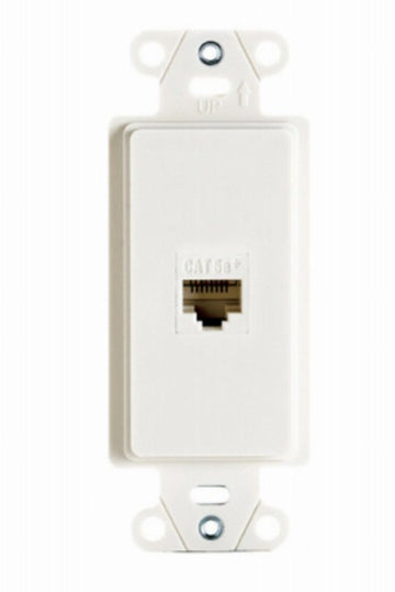 On-Q WP3210WHV1 Strap, 4.19 in L, 1.65 in W, 1 -Port, Plastic, White