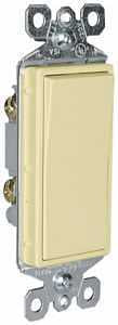 DECO SWITCH IVORY 1P 15A 120V 