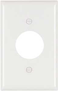 WALL PLATE 1GANG 1RCPTCL WHITE