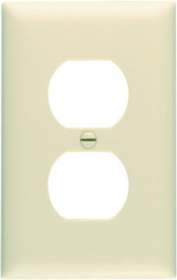Legrand TradeMaster TP Series TP8ICC100 Receptacle Wallplate, 4.687 in L, Standard, 1-Gang, Nylon