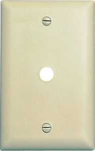 TELEPHONE WALL PLATE 1G IVORY 