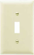 WALL PLATE 1GANG 1 TOGGLE IVRY