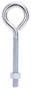 EYE BOLT STL 3/8X5IN ZINC     