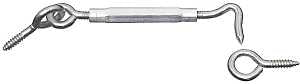 TURNBUCKLE HOOK/EYE 3/8X11IN  