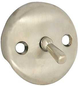 OVERFLOW PLATE LEVER BRSH NIC 