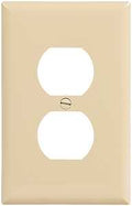 WALL PLATE 1GANG DPLX RECPT IV