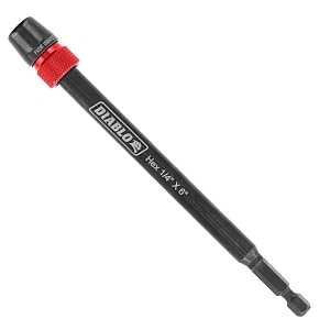 EXTENSION UNIVERSAL 1/4 X 6IN 