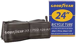 TUBE BIKE 24X1.75-2.125 BLACK 