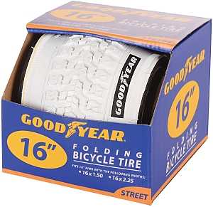 TIRE BIKE 16 X 2.125 WHITE    