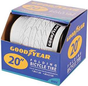 TIRE BMX 20 X 2.125 BLACK     
