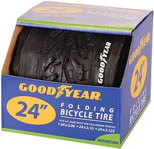 TIRE MTB 24 X 2.0 BLACK       