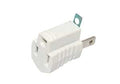 419W GRNDNG ADPTR 2PTO3WIRE WH