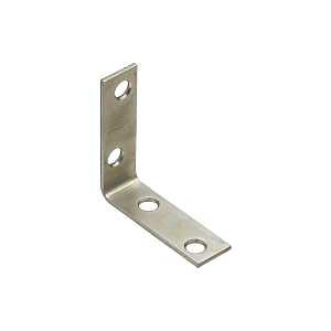 BRACE CORNER ZN PLT 2X5/8IN   