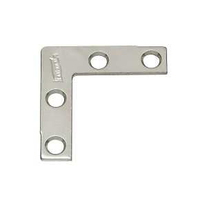 BRACE CORNR ZN PLT 1-1/2X3/8IN