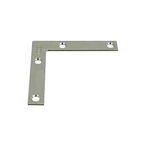 BRACE CORNER ZN PLT 3X1/2IN   
