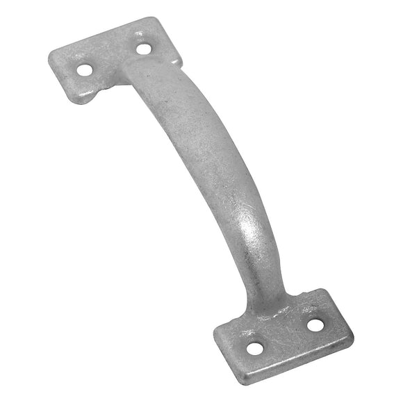 National Hardware N116-731 Door Pull, 1-3/4 in W, 1.62 in D, 6-1/2 in H, Steel, Galvanized