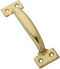 PULL UTILITY BRASS 6-1/2IN    