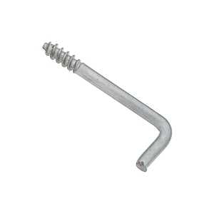 HOOK SQ BEND NO114 ZN PLT 1IN 