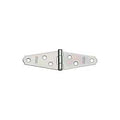HINGE STRAP ZINC PLATED 2IN   
