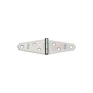HINGE STRAP ZINC PLATED 2IN   