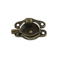 LOCK SASH ANT BRASS           
