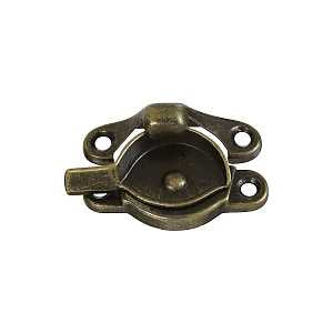 LOCK SASH ANT BRASS           