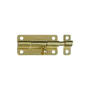 BOLT STND BARREL BRASS 4IN    