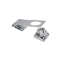 HASP LOCKS 4-1/2IN  CHROME    