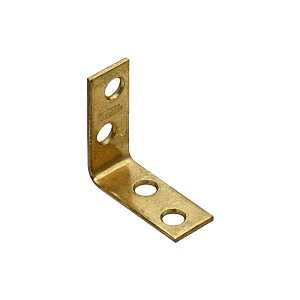 BRACE CORNER BRASS 1-1/2X5/8IN