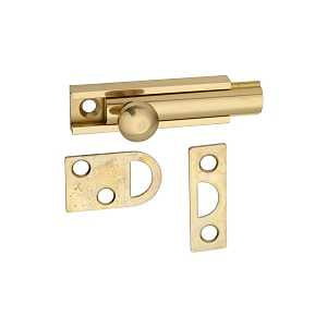 BOLT SURFACE SOLID BRASS 2IN  