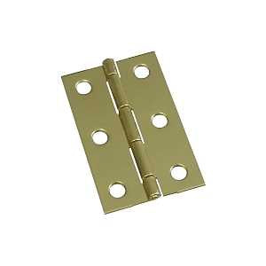 HINGE SLD BRASS 2-1/2X1-9/16IN