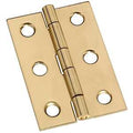 HINGE SOLID BRASS 2X1-3/8IN   