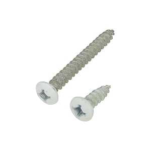 SCRW NO211-BRKT WHITE 12PK    