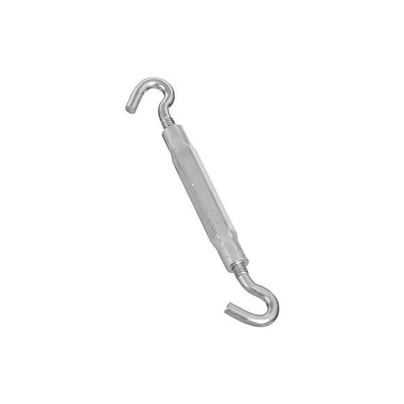 National Hardware 2174BC Series N222-000 Turnbuckle, 90 lb Working Load, 1/4-20 Thread, Hook, 7-1/2 in L Take-Up