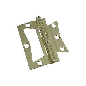 HINGE SURFACE MNT BRASS 3IN   