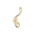 HOOK COAT/HAT BRASS           