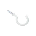 CUP HOOK WHT VNYL CTD 1-1/2IN 