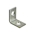 BRACE CORNER ZN PLT 3/4X1/2IN 